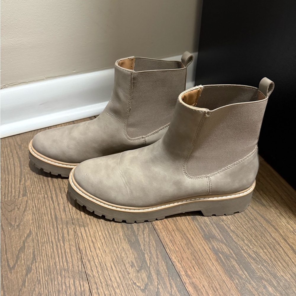 Taupe Ankle Boots